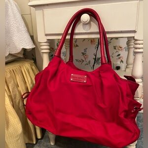 Kate Spade Red Tote Bag